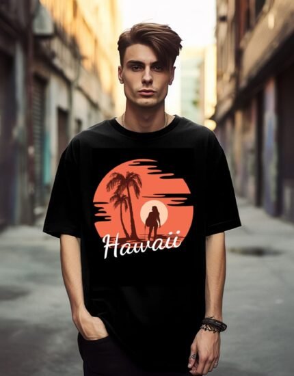 Black Oversized T-Shirt