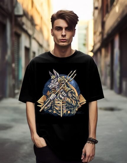 Black Oversized T-Shirt