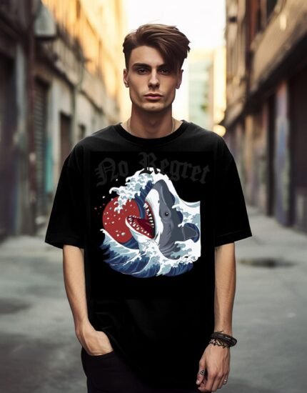 Black Oversized T-Shirt