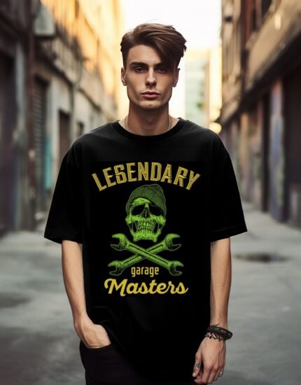 Black Oversized T-Shirt